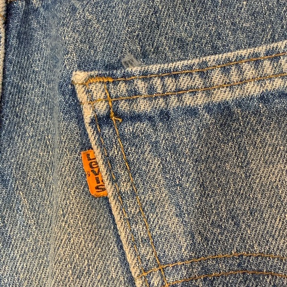 Vintage Levi’s Orange Tab Jeans 32” x 25.5” - Picture 4 of 6